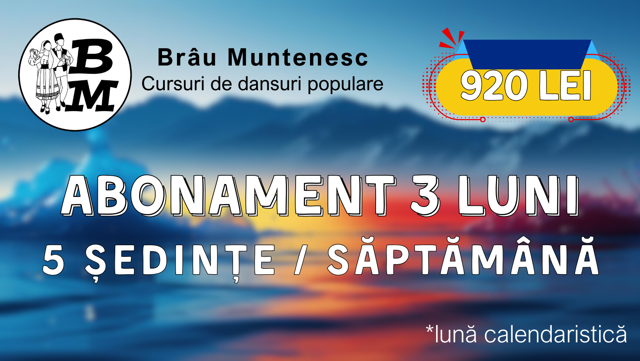 Poza produs Abonament 3 luni - cinci ședințe pe săptămână
