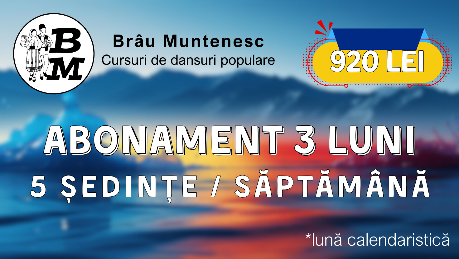 Poza produs Abonament 3 luni - cinci ședințe pe săptămână